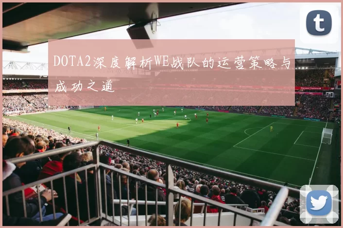 DOTA2深度解析WE战队的运营策略与成功之道