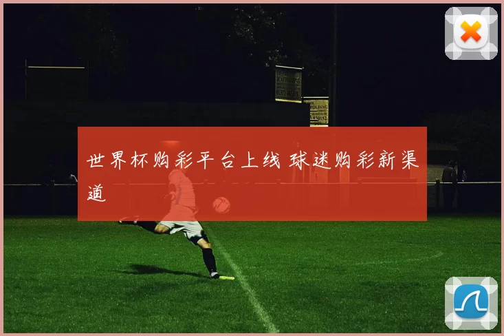 世界杯购彩平台上线 球迷购彩新渠道